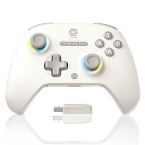 Wireless Controller Bluetooth Wired, Windows PC/Switch1,2/Steam Deck/Android/iOS